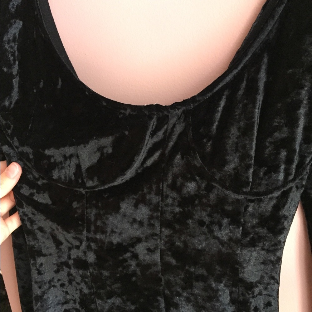 black dress